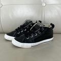 Converse Shoes | Black High Top Converse Shoes | Color: Black | Size: 1b