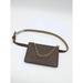 Michael Kors Bags | Michael Kors Logo Pull Chain Faux-Leather Belt Bag /Fanny Pack -Brown -Large | Color: Brown | Size: Small