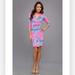 Lilly Pulitzer Dresses | Lilly Pulitzer Yvette Wrap Dress, Size Xs | Color: Blue/Pink | Size: Xs