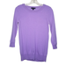 J. Crew Sweaters | J. Crew Purple Merino Wool Crew Neck 3/4 Sleeve Sweater Size Xs | Color: Purple | Size: Xs
