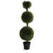 Bornbridge 4' Cypress Indoor/Outdoor Topiary Trees - Artificial Plants - Lifelike Cypress Plant (2 Pack) | 46 H x 12 W x 12 D in | Wayfair