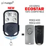 Nouvelle télécommande de porte de Garage ECOSTAR RSE2 RSC2 433 433MHz pour récepteur Ecostar