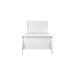 Red Barrel Studio® 3-3_Perl Sleigh Bedroom Set Wood in White | 50 W x 76.5 D in | Wayfair D682F7BBB7074293AA42F5F32437F7DA
