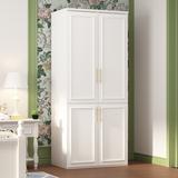 Combo Armoire Wardrobe Storage Cloest Modular Cabinet Dresser Lacquer