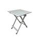 Outdoor Camping Table, Silver