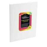 Creative Inspirations Artist Pre Stretched Canvas for Painting 5/8in Deep 10 oz. Double Primed Acid Free White Cotton Duck [10 Count Value Pack] - Size 8x10
