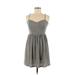 Xhilaration Casual Dress - Mini: Blue Hearts Dresses - Women's Size Medium