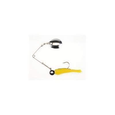 Berkley BtlSpin 1/8 Nickel Yls/ White /Strip