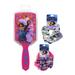 Disney Accessories | Encanto Scrunchies 4-Pack And Hair Brush Accessory Set Disney Girls Pink Purple | Color: Pink | Size: Os