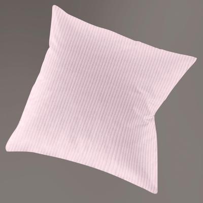 Kissenbezug IRISETTE "Lumen 8129", lila (mauve), B:80cm L:80cm, Interlock-Jersey, Obermaterial: 100% Baumwolle, Kissenbezüge, hochwertig und traumhaft weich Image
