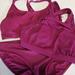 Athleta Swim | Athleta Bikini Swimsuit Lot Large Medium 32d 32dd Tops Bottoms New Athletic Pink | Color: Pink | Size: M