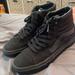 Vans Shoes | Black Vans, In Good Condition, Worn A Couple Times. Us Women’s 7, Us Men’s 5.5 | Color: Black | Size: 7