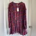 Free People Dresses | Free People Dress Bnwt | Color: Cream/Red | Size: L