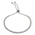 Giani Bernini Jewelry | Giani Bernini Cubic Zirconia Bolo Bracelet In Sterling Silver | Color: Silver | Size: Os/Silver