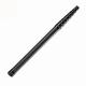 SOKORU Carbon Fishing Net Fish Landing Hand Net Foldable Collapsible Telescopic Pole Handle Fishing Tackle (Color : 1pc, Size : 3m-black)