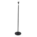 Microphone Stand, Retractable Mic Holder, Height Adjusted Between 83‑160cm, Mic Floor Stand for 26‑45mm Mic, with Heavy Duty Round Base, Microphone Stand for Singing,Most Mics