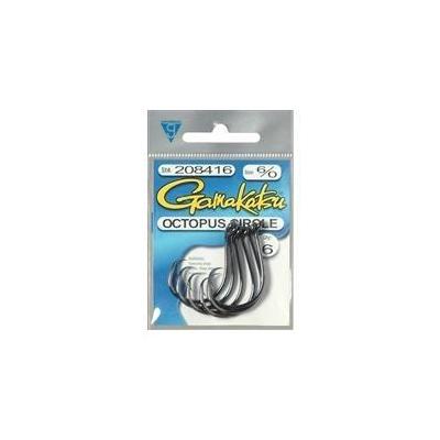 Gamakatsu Octopus Circle Hook Black 6/0 6 Pack