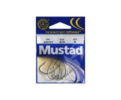 Mustad O' Shaughnessy Duratin 4/0 8 Pack