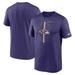 Men's Nike Purple Baltimore Ravens Legend Icon Performance T-Shirt