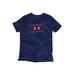 Under Armour Active T-Shirt: Blue Sporting & Activewear - Kids Girl's Size X-Large