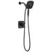 Delta Ashlyn 17 Series Dual-Function Shower Faucet Set, In2ition Shower Handle Trim Kit in Black | Wayfair T17264-BL-I