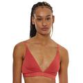 Tommy Hilfiger Womens UW0UW03156 TH Seacell Triangle Bra - Blue Cotton - Size 8 UK