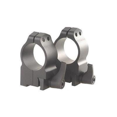 Warne 1" Medium Quick Detach Matte Black Rings For Ruger Blackha