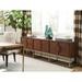 Sligh Studio Designs Cameron Long Media Console Wood in Brown/Gray | 30 H x 100 W x 17 D in | Wayfair 104-661