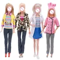 Ensemble de vêtements pour poupée Barbie 12 pouces 4 pièces mode mixte et assorti vêtements pour