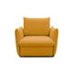 DOMO. Collection Cloud Box, Sessel mit Schlaffunktion und Boxspringfederung, Sofa mit Bettauszug, Polstersessel, 120 x 97 x 100 cm, Einzelsessel in mango