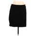 INC International Concepts Casual Skirt: Black Solid Bottoms - Women's Size 12