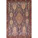 Animal Pictorial Tabriz Persian Vintage Rug Hand-Knotted Wool Carpet - 5'8"x 8'6"