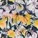 Winston Porter Marta Barragan Camarasa Abstract Pattern Of Yellow Blooms Canvas in Gray/Green/Yellow | 12 H x 12 W x 1.25 D in | Wayfair