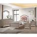 Rosdorf Park Jelina Upholstered Platform 5 Piece Bedroom Set Upholstered in Brown | 54 H x 41.75 W x 80.5 D in | Wayfair