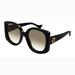 Gucci Accessories | New Gucci Gg1257sa 004 Women's Sunglasses Black Gucci | Color: Black/Brown | Size: Os