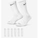 Nike Accessories | Nike Training Crew Socks (6 Pairs) Nike Everyday Cushioned | Color: Black/White | Size: Various