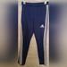 Adidas Bottoms | Adidas Boy's Active Sports Athletic Blue Pants, Side Zipper Pockets, Size Yl | Color: Blue | Size: Lb
