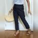 J. Crew Pants & Jumpsuits | J. Crew Navy Dotted Cropped Pant | Color: Blue/White | Size: 6