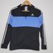Adidas Jackets & Coats | Adidas Boys Iconic Tricot Track Jacket Size Large 14/16 | Color: Black/Blue | Size: Lb