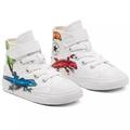 Converse Shoes | Converse High Tops- 5c All Stars Euc | Color: White | Size: 5bb