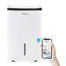 Honeywell Smart Wi-Fi Energy Star Dehumidifier For Basement & Large Room Up To 4000 Sq. Ft, TP70AWKNR in White | 25.4 H x 12.4 W x 15.7 D in | Wayfair