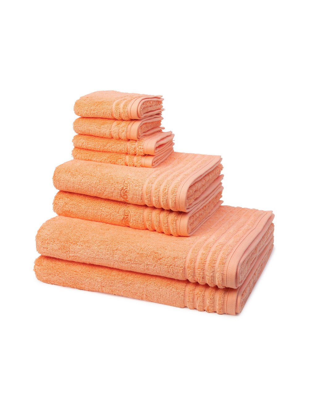 Vossen Handtuchset 8-teilig Damen orange, ONE SIZE Image