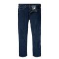 Regular-fit-Jeans LEE "DAREN ZIP FLY" Gr. 32, Länge 32, blau (deep dark stone) Herren Jeans Regular Fit