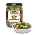 [CDATA[ GREEN OLIVES WITH HERBS & SPICES IN JAR X 250gr ]]