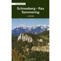 Topomap Schneeberg-Rax-Semmering - Kriz Karel, Karte (im Sinne von Landkarte)