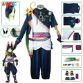 ANIMECC-Tighnari Genshin Impact Cosplay Costume Perruque Chaussures Oreilles Sac Queue Anime