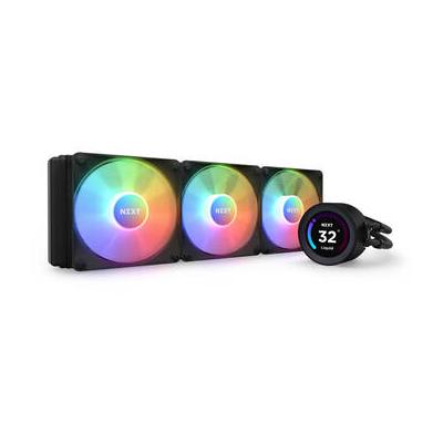 NZXT 360mm Kraken Elite RGB All-in-One Liquid CPU Cooler (Black, 2023) RL-KR36E-B1