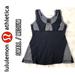 Lululemon Athletica Tops | Lululemon Athletica Gray/Black Workout Tank Top Small Medium | Color: Black/Gray | Size: 4