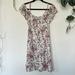 American Eagle Outfitters Dresses | American Eagle Floral Mini Dress | Color: Cream/Red | Size: 6