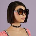 Gucci Accessories | New Gucci Gg1257sa 004 New Collection Women Sunglasses Gucci Gg1257s | Color: Black/Brown | Size: Os